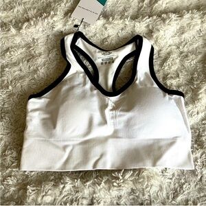 Heath Yoga White High Impact Racerback
Sports Bras
